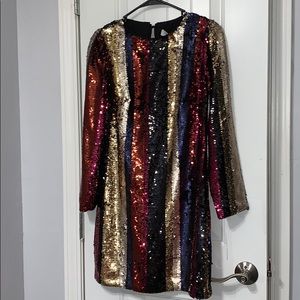 Ali & Jay sequin dress.